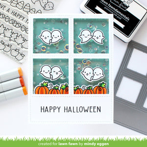 Lawn Fawn - SIMPLY FALL Sentiments - Stamps Set