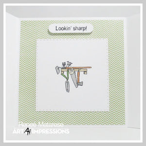 Art Impressions - TOOL SHED - Stamp and Die Set