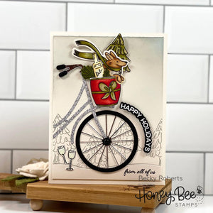 Honey Bee - RIDING BY...HOLIDAY STYLE - Die Set