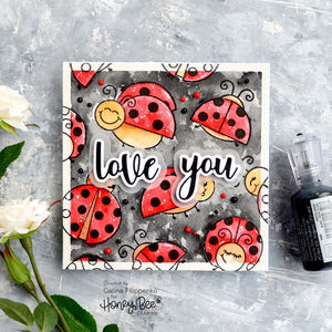 Honey Bee Stamps - LOVE YOU - Stamp Set - 50% OFF!
