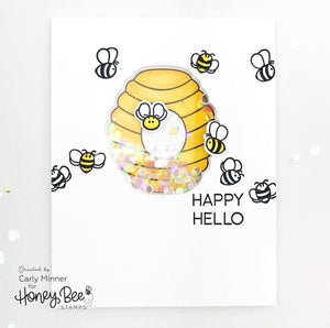 Honey Bee Stamps - BEE HIVE - Clear Stamps Set