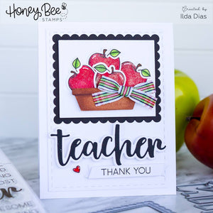 Honey Bee Stamps - SPECIAL TEACHER - Die Set