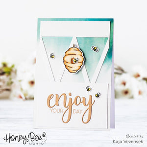 Honey Bee Stamps - ENJOY - Stamp Set