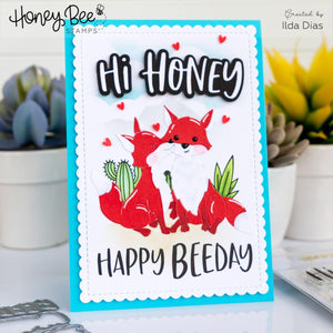 Honey Bee Stamps - HI HONEY - Dies Set