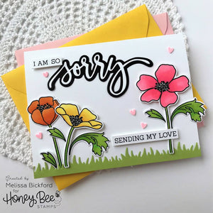 Honey Bee Stamps - WITH SYMPATHY - Stamp Set