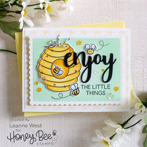 Honey Bee Stamps - BEE HIVE - Clear Stamps Set