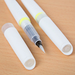 Brush Tip Glitter Gloss Pens - AQUA SHIMMER - (Water Based) by Tonic