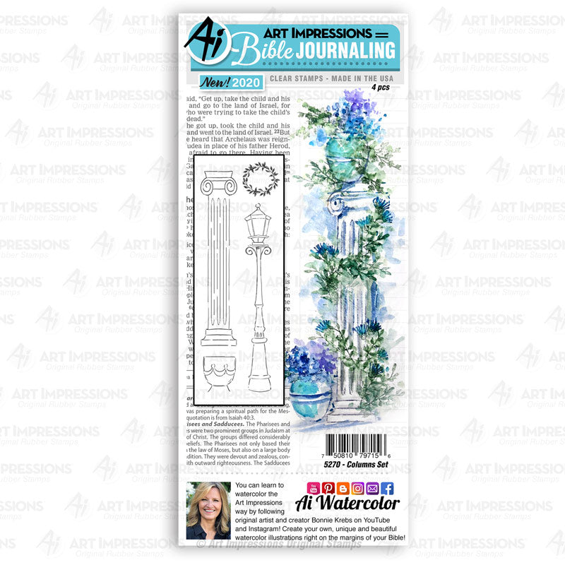 Art Impressions - COLUMNS - Stamp Set - 20% OFF! – Hallmark Scrapbook