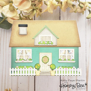 Honey Bee Stamps - HOUSE BUILDER CARD BASE - Die Set