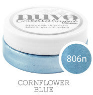 Nuvo Embellishment MOUSSE - CORNFLOWER BLUE - By Tonic Studio - Hallmark Scrapbook - 5