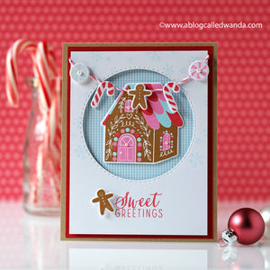 Hero Arts - COLOR LAYERING GINGERBREAD - Clear Stamps Set