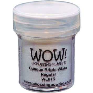 WOW! - Opaque BRIGHT WHITE Embossing Powder Regular