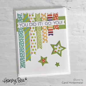Honey Bee Stamps - SENTIMENT BANNERS - Die Set