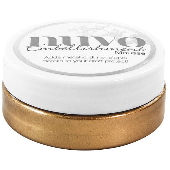 Nuvo Embellishment MOUSSE - COSMIC BROWN - By Tonic Studio