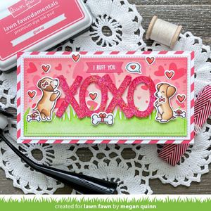 Lawn Fawn - FURRY and BRIGHT - Stamps set