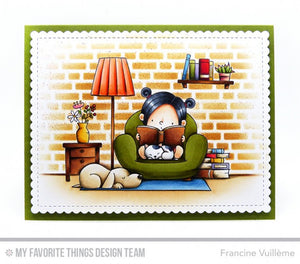 My Favorite Things - OUR STORY - Clear Stamps by Birdie Brown - Hallmark Scrapbook - 3