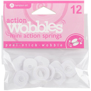 Action Wobble - ACTION MINI WOBBLE SPRINGS 12/Pkg - Hallmark Scrapbook - 1