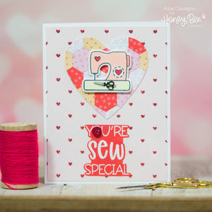 Honey Bee - LOVE LETTERS - Paper Pad 6x6 - 20% OFF!
