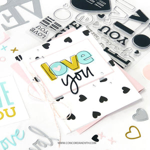 Concord & 9th - ALL THE LOVE - Stamps Set