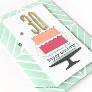 Concord & 9th - ON The DIAGONAL Turnabout - Stamp Set - 25% OFF!