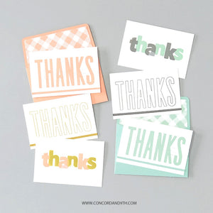 Concord & 9th - ALL THE THANKS - Stamps Set