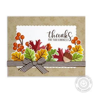 Sunny Studio - AUTUMN GREETINGS - Stamps Set