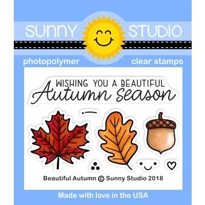 Sunny Studio - BEAUTIFUL AUTUMN - Stamp