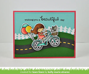 Lawn Fawn - BICYCLE BUILT FOR YOU - Clear STAMPS