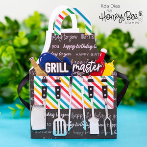 Honey Bee - KISS THE COOK - Stamps Set