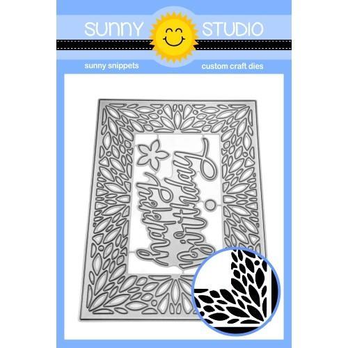 Sunny Studio - BLOOMING FRAME - Die Set