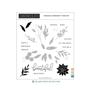 Concord & 9th - BOTANICAL Turnabout - Stamps Set