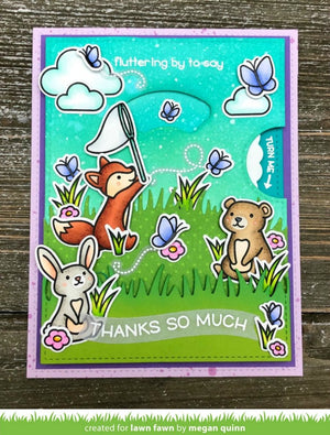 Lawn Fawn - BUTTERFLY KISSES - Clear Stamps Set - 20% OFF!