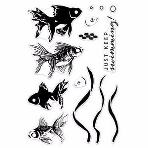 Hero Arts - Color Layering GOLDFISH- Clear Stamps