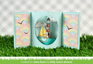 Lawn Fawn - Center Picture Window CARD - Die Set