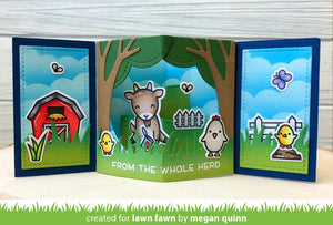 Lawn Fawn - Center Picture Window CARD - Die Set