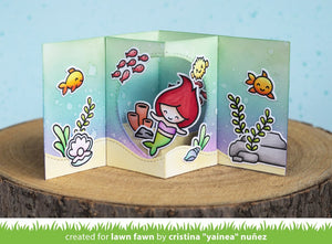 Lawn Fawn - Keep On Swimming - Stamp Set