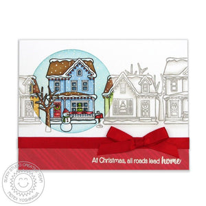 Sunny Studio - CHRISTMAS HOME - Stamps Set - 20% OFF!