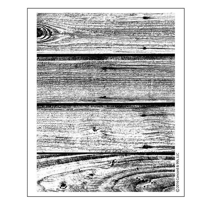 Concord & 9th - BARNWOOD BACKGROUND Stamp - Barn Wood