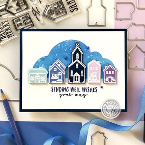 Hero Arts - COZY TOWN - Clear Stamps Set