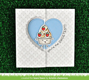 Lawn Fawn - LACY HEART Stackables - Lawn Cuts DIES