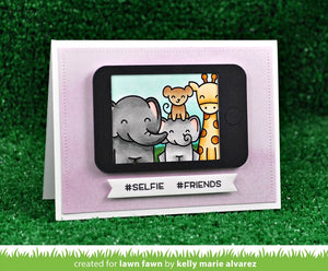 Lawn Fawn - WILD FOR YOU - Clear Stamps Set