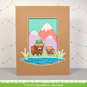 Lawn Fawn - DAD + ME - Stamps Set - Hallmark Scrapbook - 5