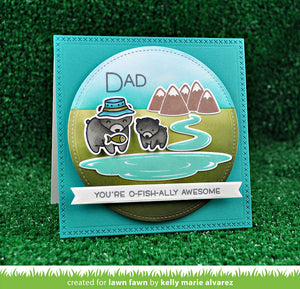 Lawn Fawn - DAD + ME - Stamps Set - Hallmark Scrapbook - 9