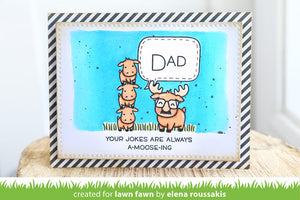 Lawn Fawn - DAD + ME - Stamps Set - Hallmark Scrapbook - 11