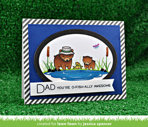 Lawn Fawn - DAD + ME - Stamps Set - Hallmark Scrapbook - 12