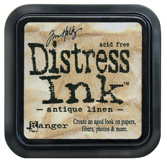 Tim Holtz Ranger Distress Ink Pad - Antique Linen