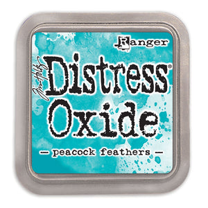 Tim Holtz Ranger - Distress Oxide Ink Pad - PEACOCK FEATHERS