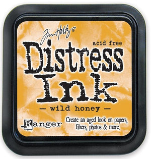 Tim Holtz Ranger Distress Ink Pad - Wild Honey - Hallmark Scrapbook - 1