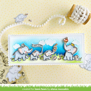 Lawn Fawn - ELEPHANT PARADE - Stamps Set - 20% OFF!