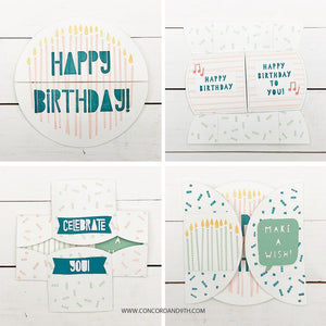 Concord & 9th - ENDLESS BIRTHDAY - Stamps Set